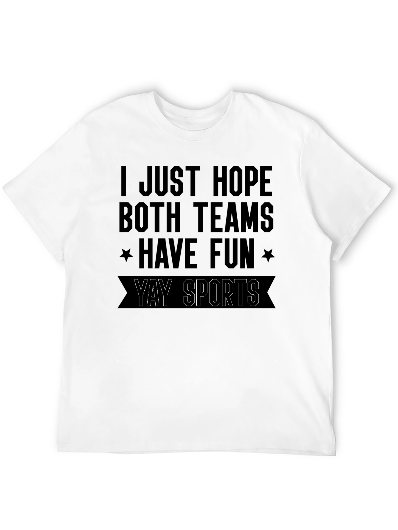 Funny Yay Sports Graphic T-Shirt