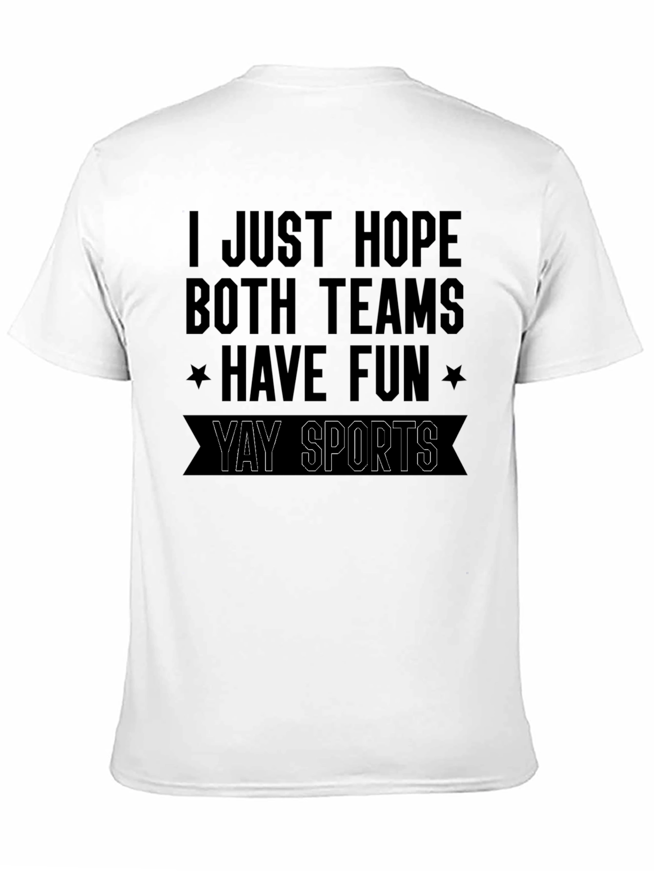 Funny Yay Sports Graphic T-Shirt