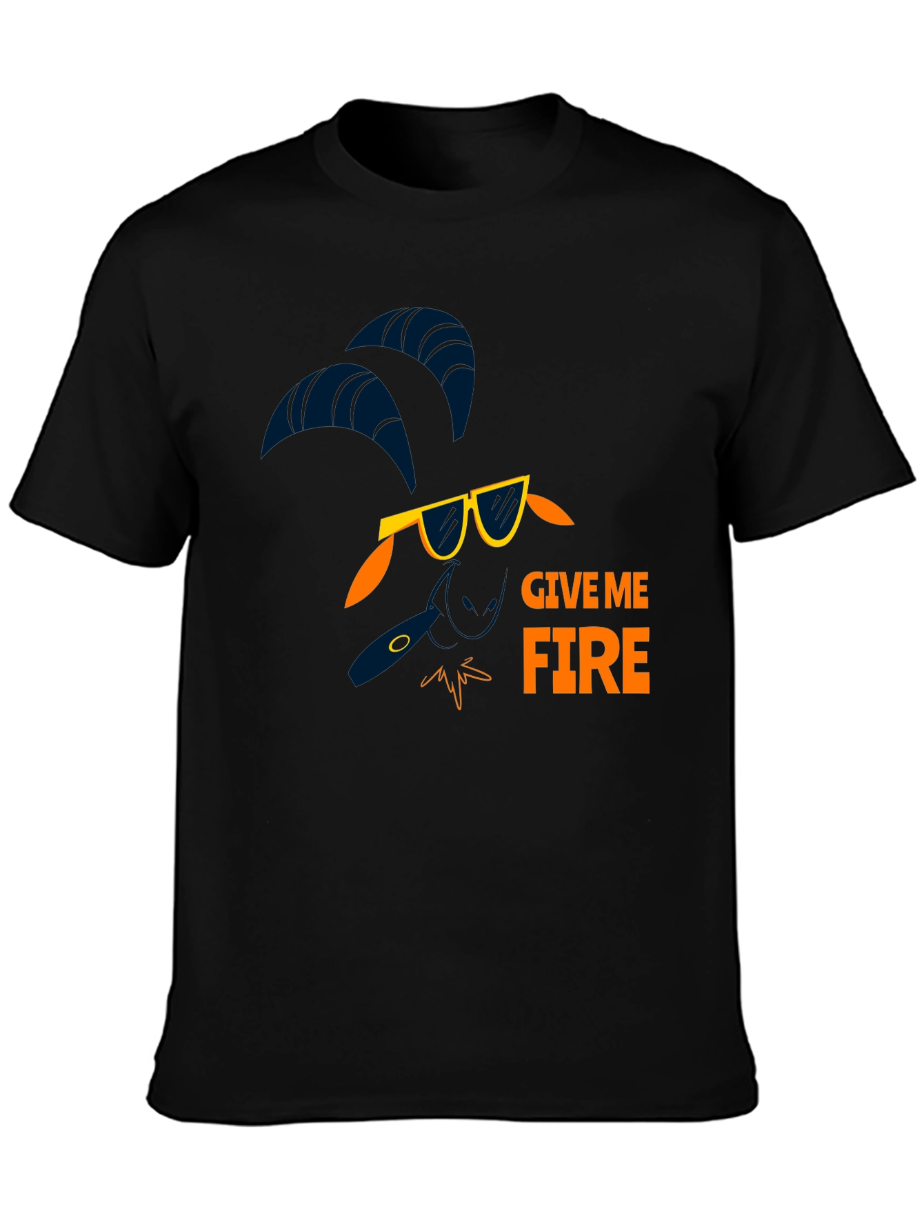 Give Me Fire T-Shirt - Quirky Graphic Tee