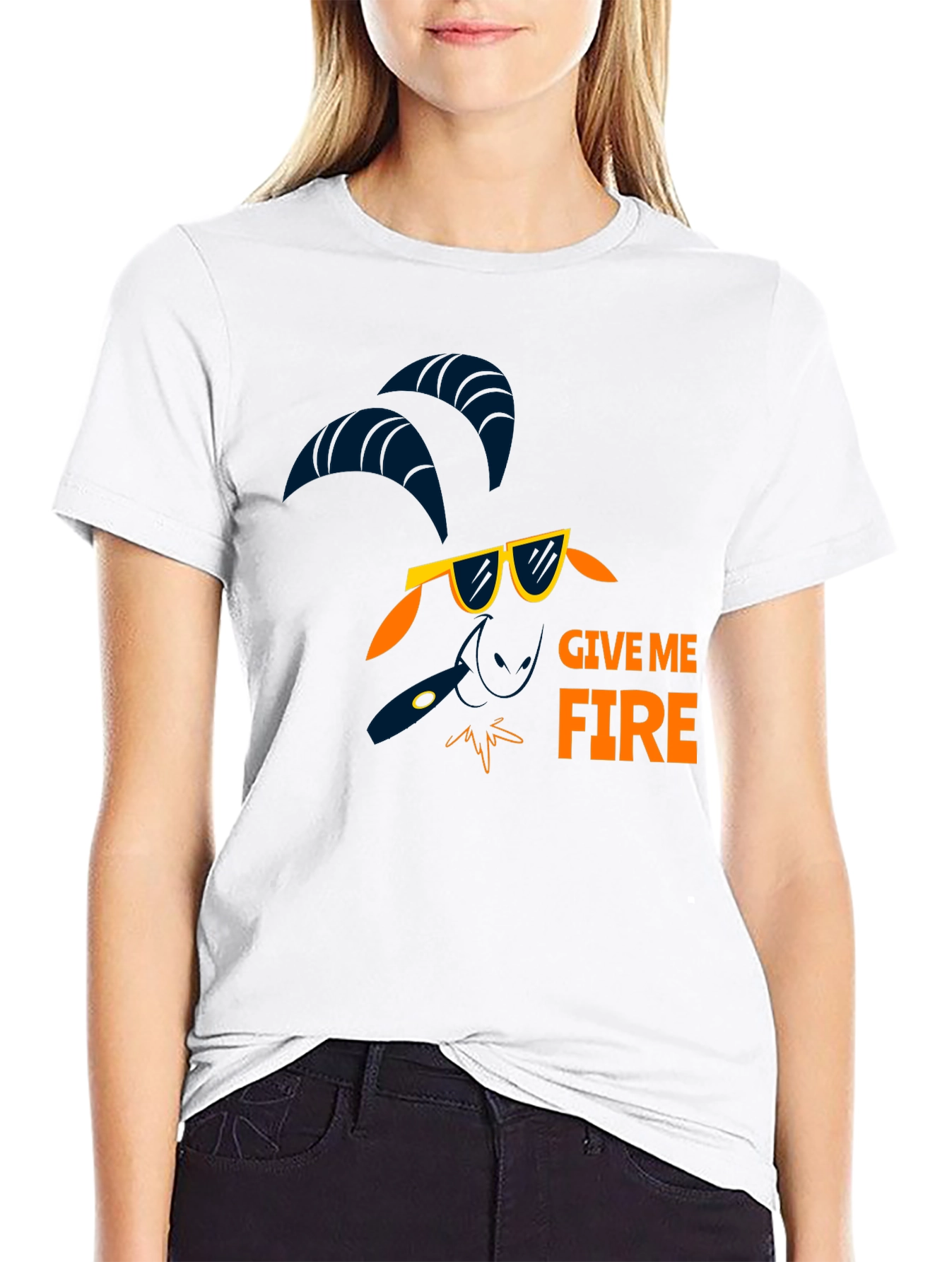 Give Me Fire T-Shirt - Quirky Graphic Tee