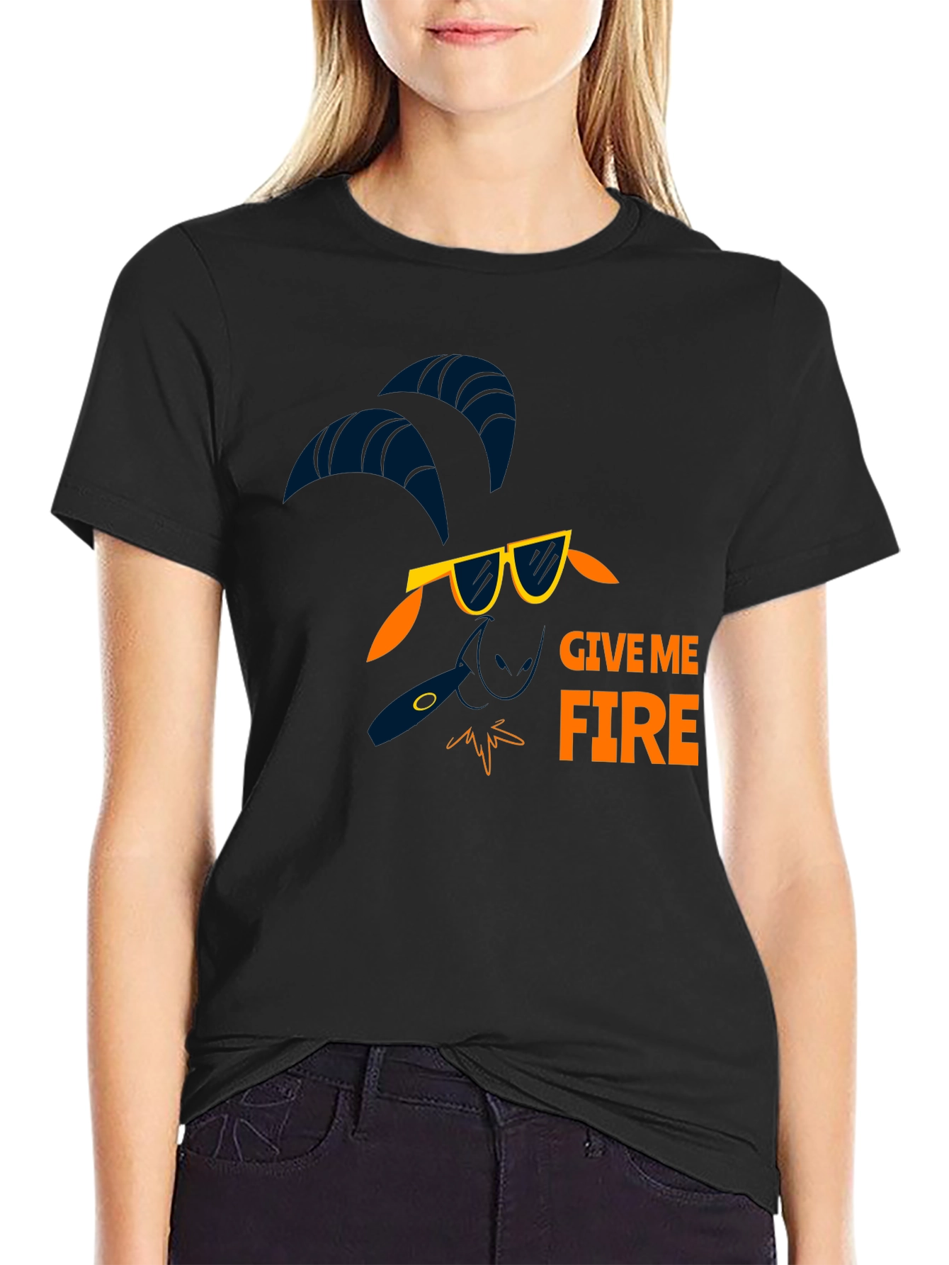 Give Me Fire T-Shirt - Quirky Graphic Tee