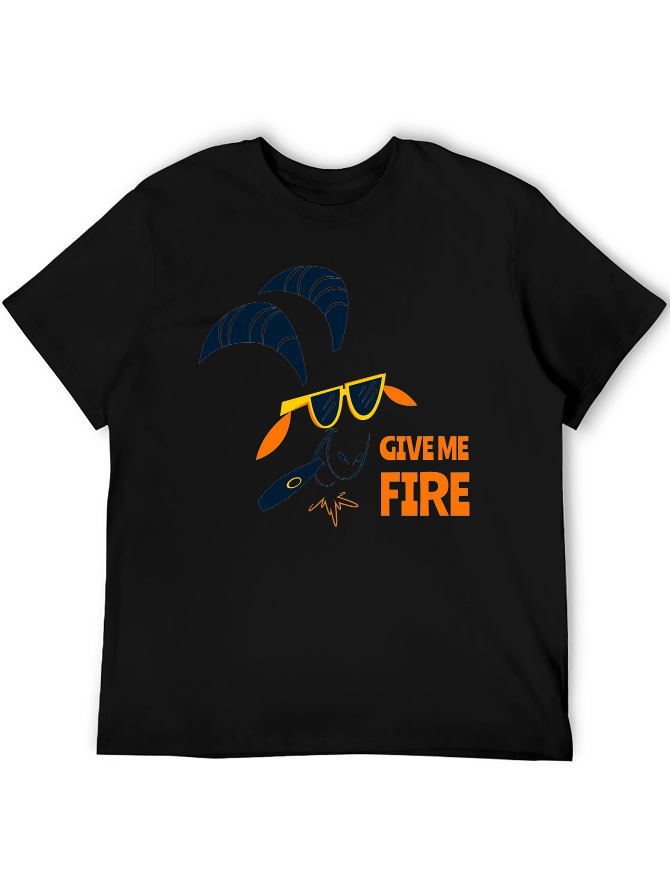 Give Me Fire T-Shirt - Quirky Graphic Tee