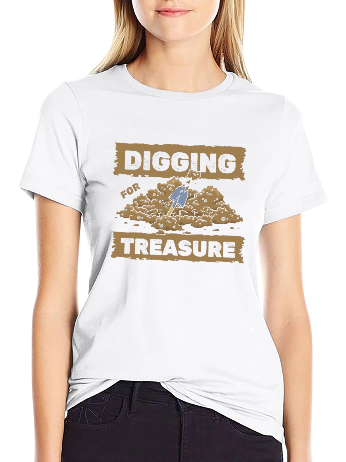 Digging for Treasure Graphic T-Shirt