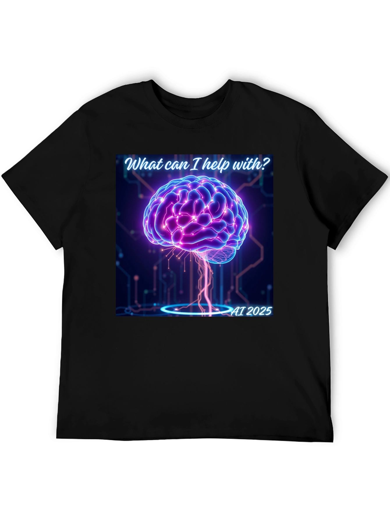 AI Brain 2025 T-Shirt