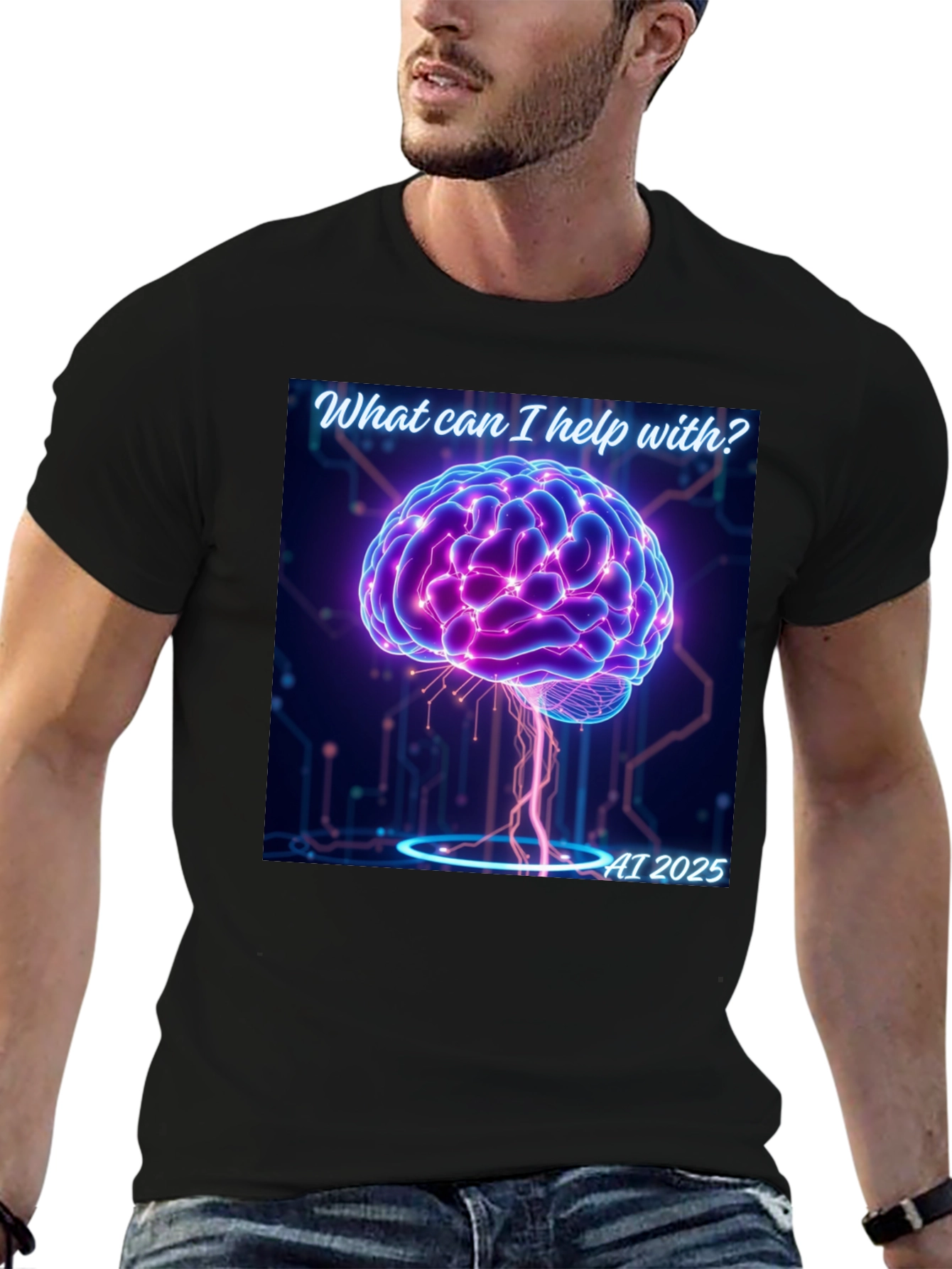 AI Brain 2025 T-Shirt