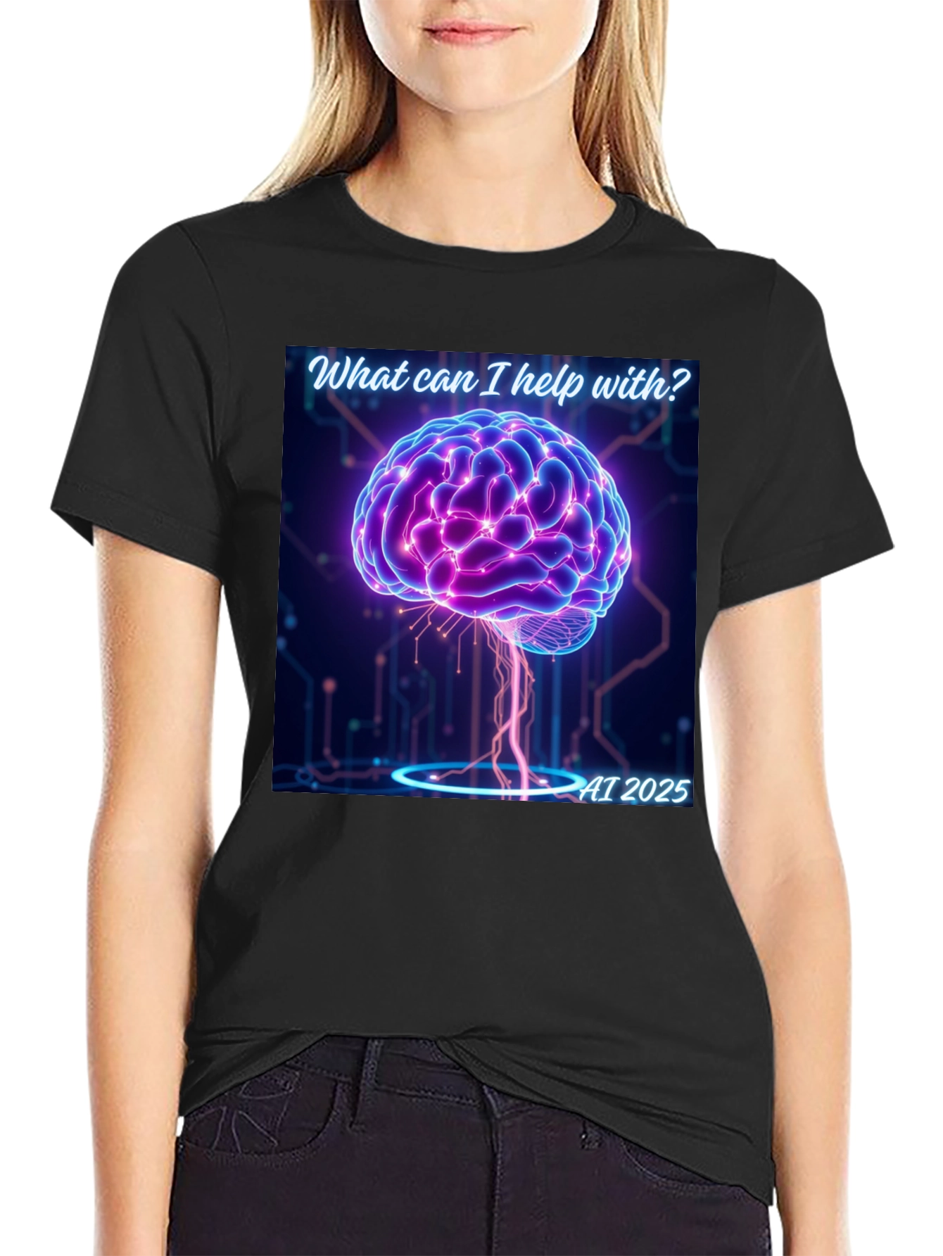 AI Brain 2025 T-Shirt