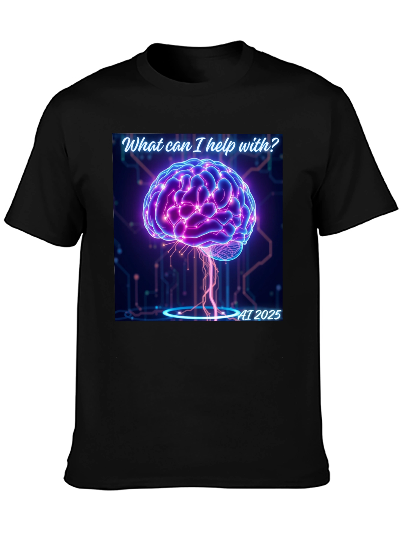 AI Brain 2025 T-Shirt