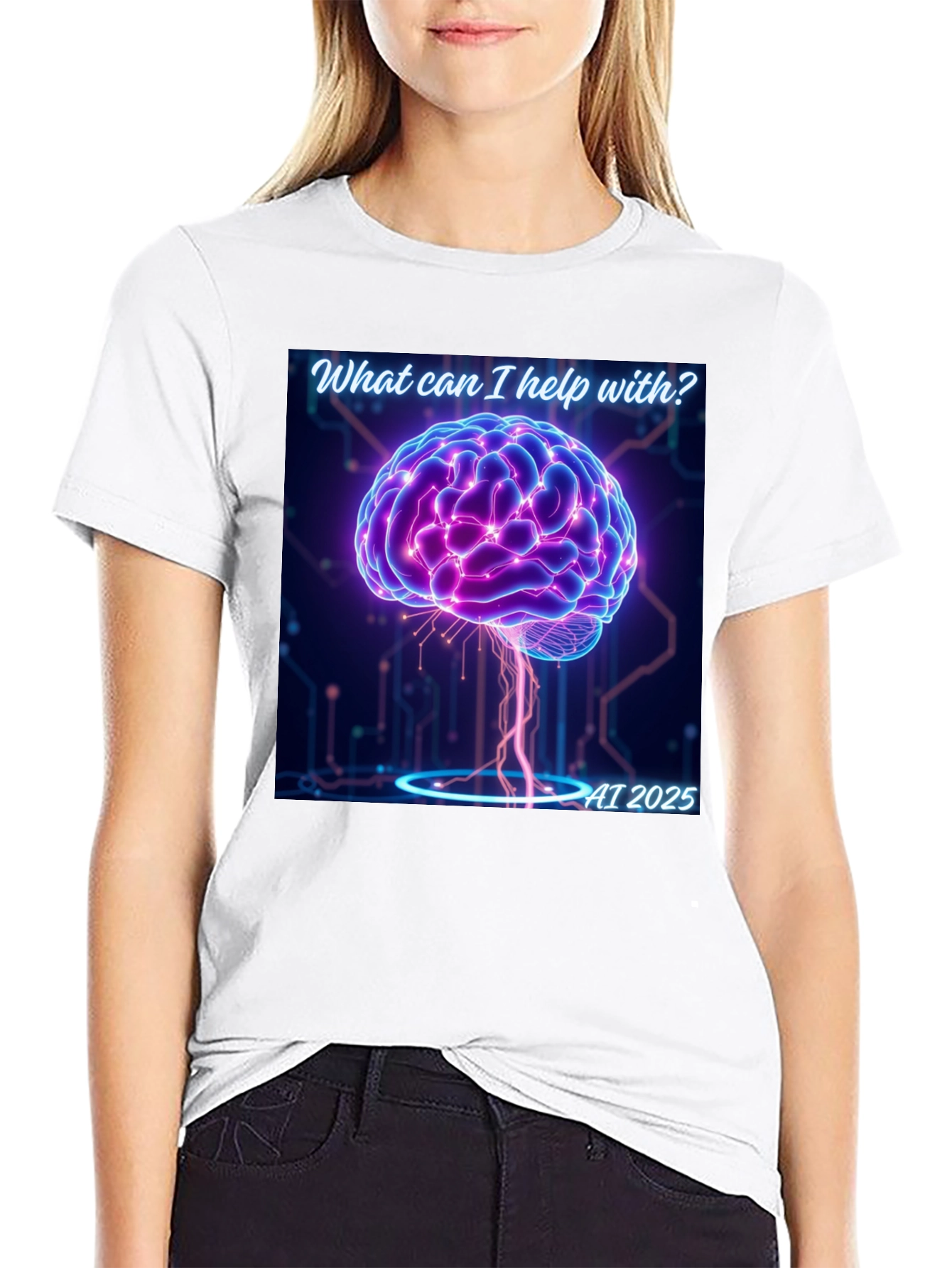 AI Brain 2025 T-Shirt