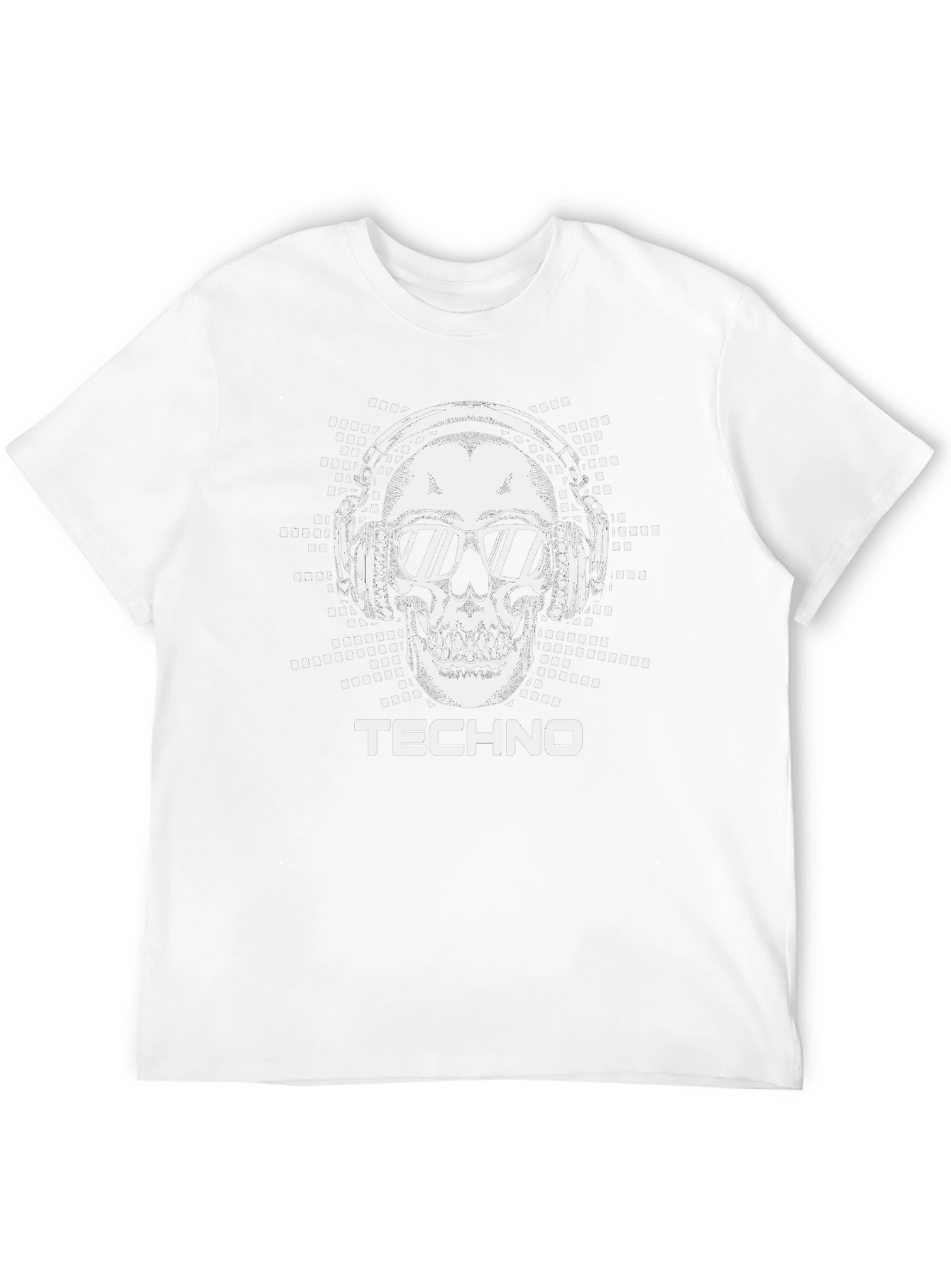 Techno Skull Graphic T-Shirt