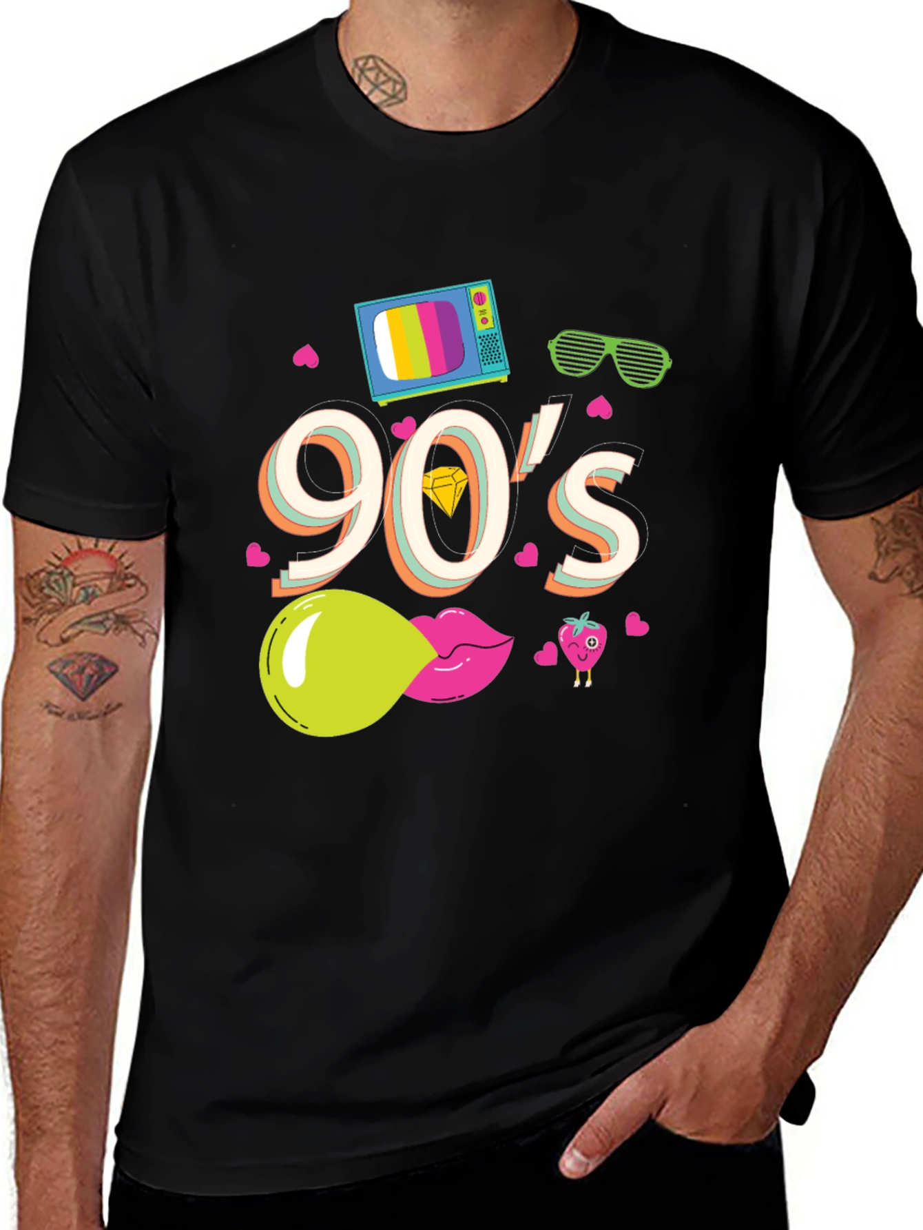 90s Nostalgia Graphic T-Shirt