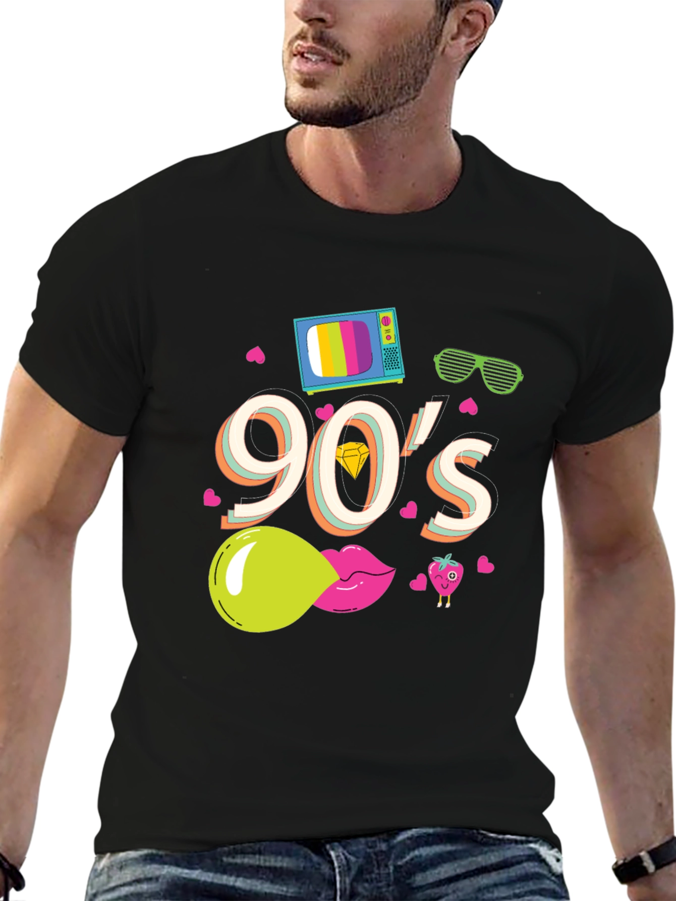 90s Nostalgia Graphic T-Shirt