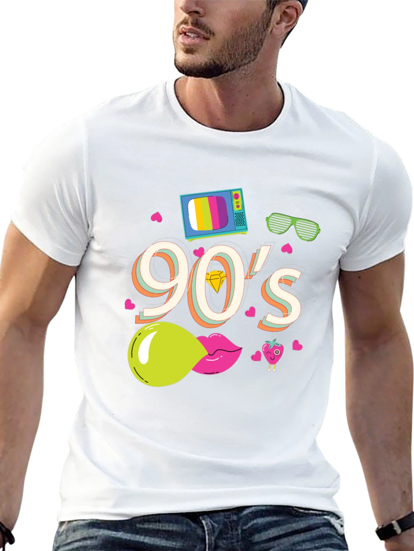 90s Nostalgia Graphic T-Shirt