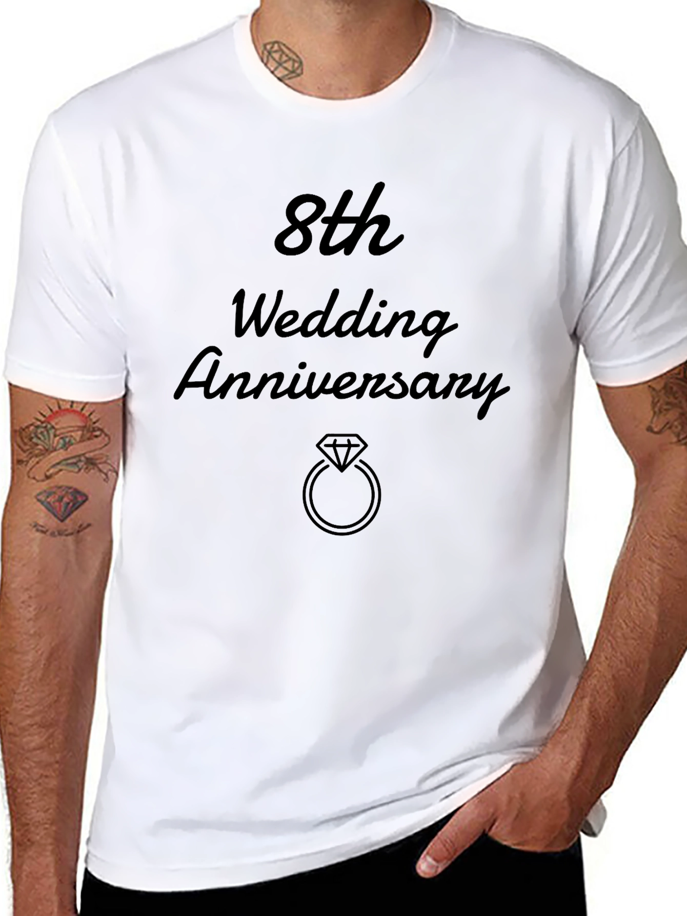 8th Wedding Anniversary T-Shirt