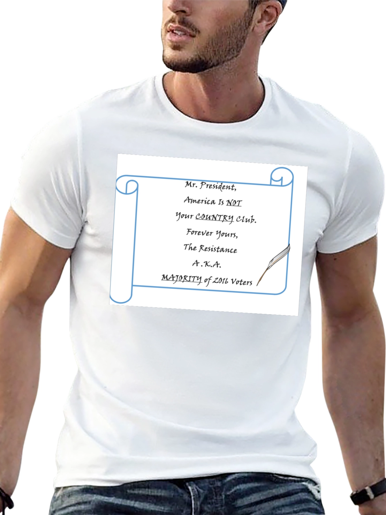 Mr. President T-Shirt: America is Not Your Country Club