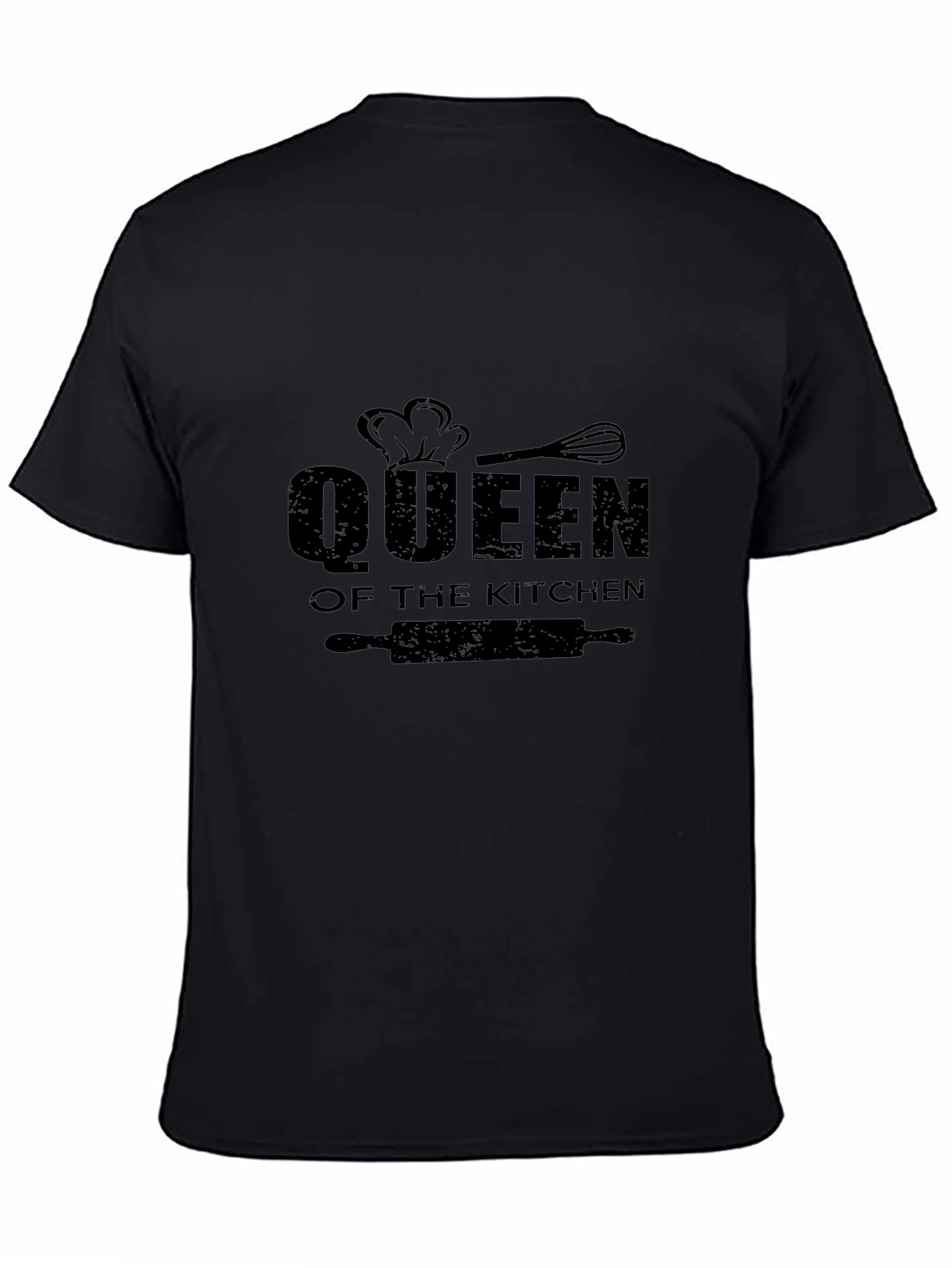 Queen of the Kitchen Black Graphic Tee