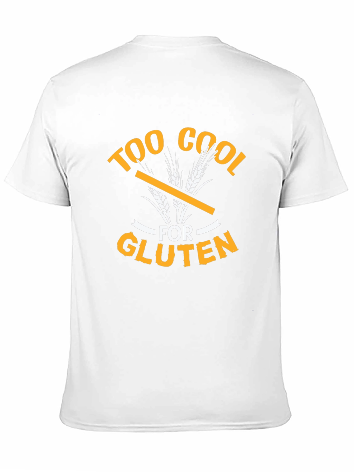 Too Cool For Gluten Graphic Tee - Black