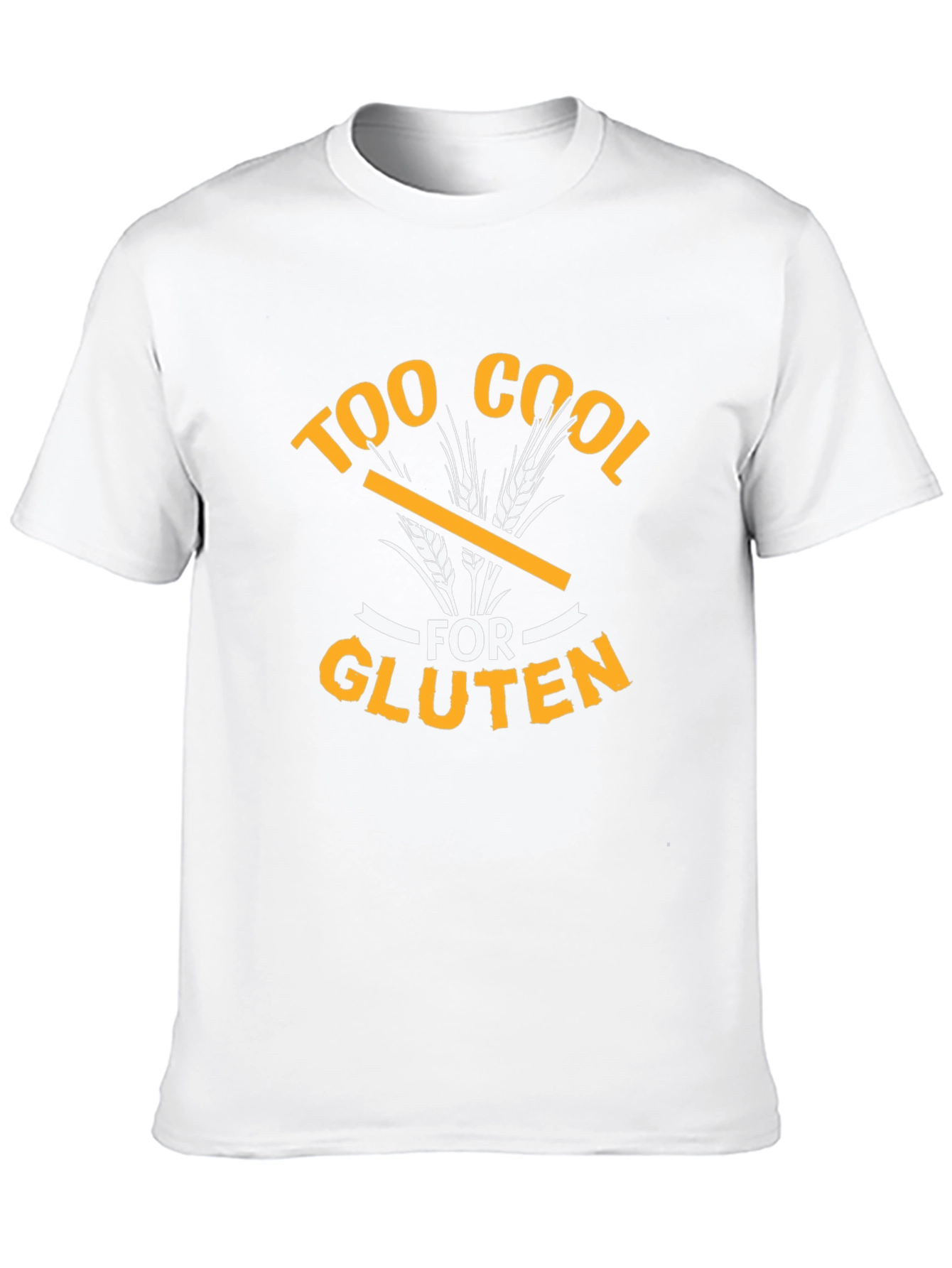 Too Cool For Gluten Graphic Tee - Black