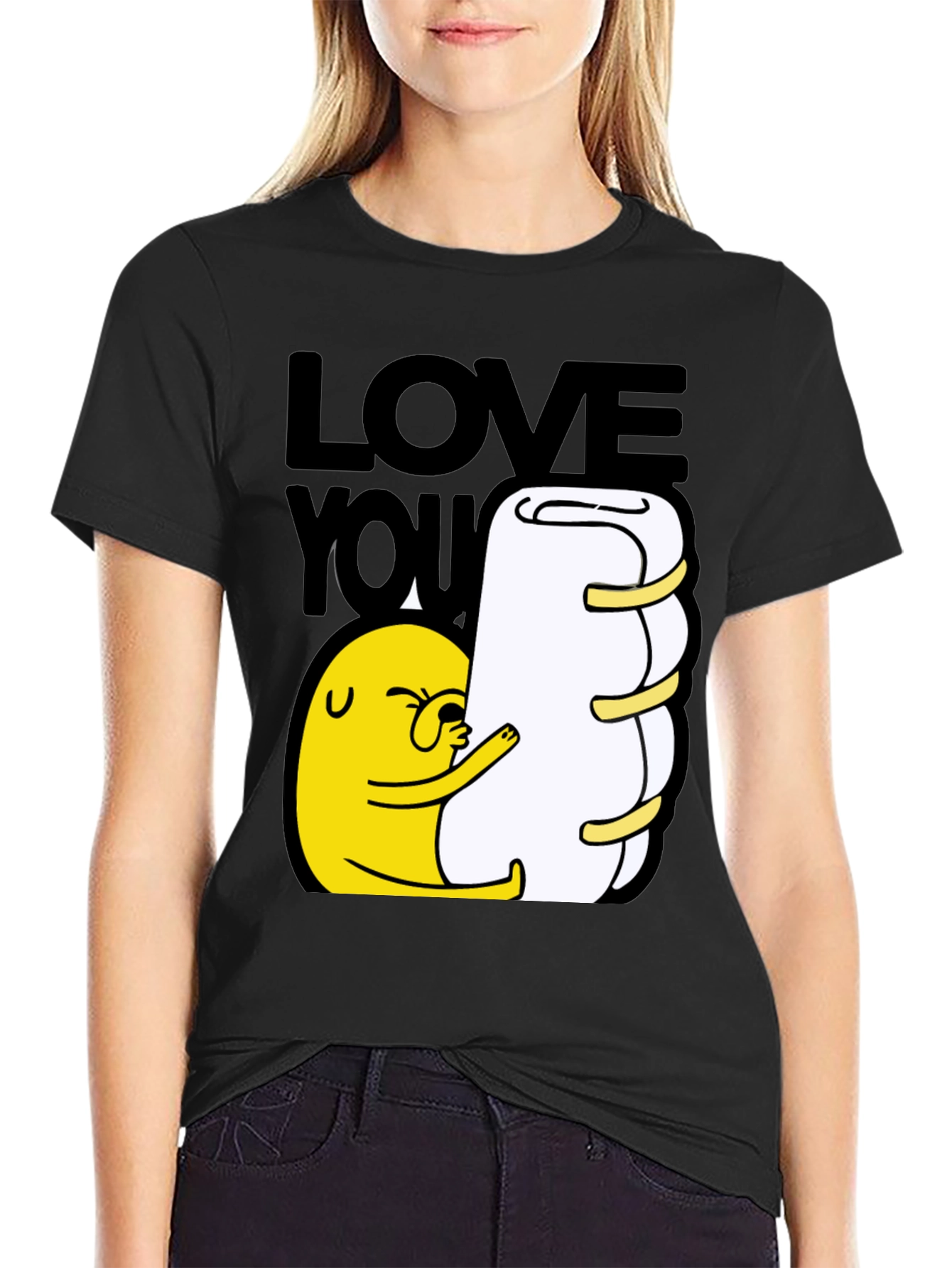 Adventure Time Hugging Shirt