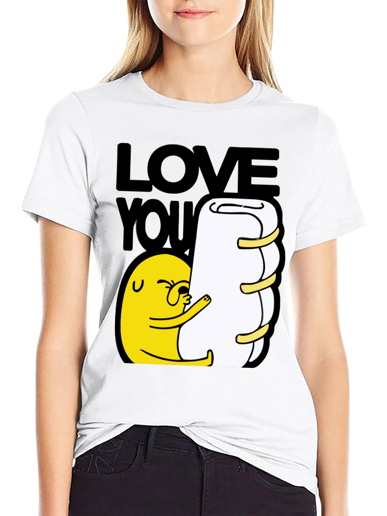 Adventure Time Hugging Shirt