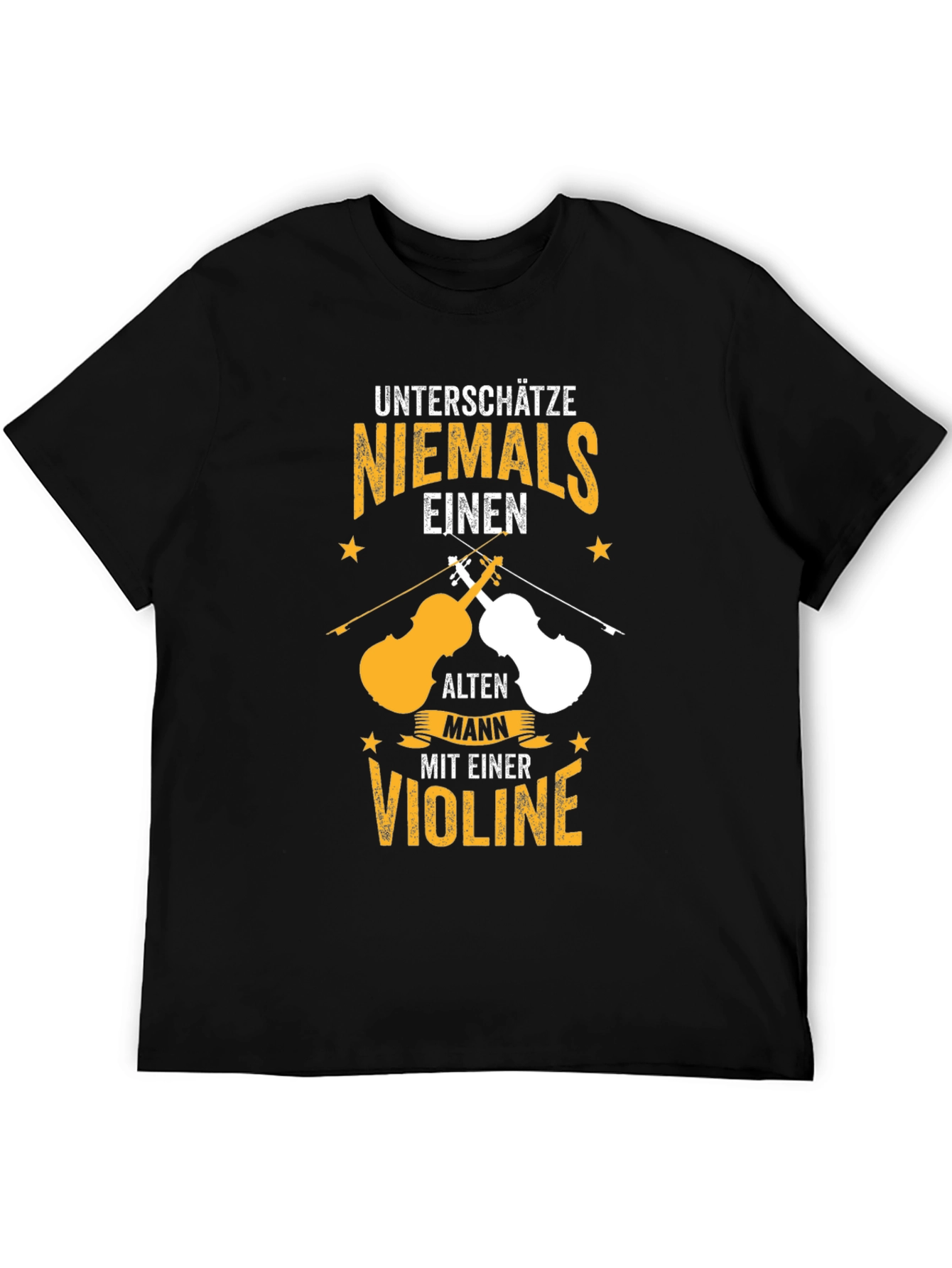 Unterschätze Niemals Violin T-Shirt