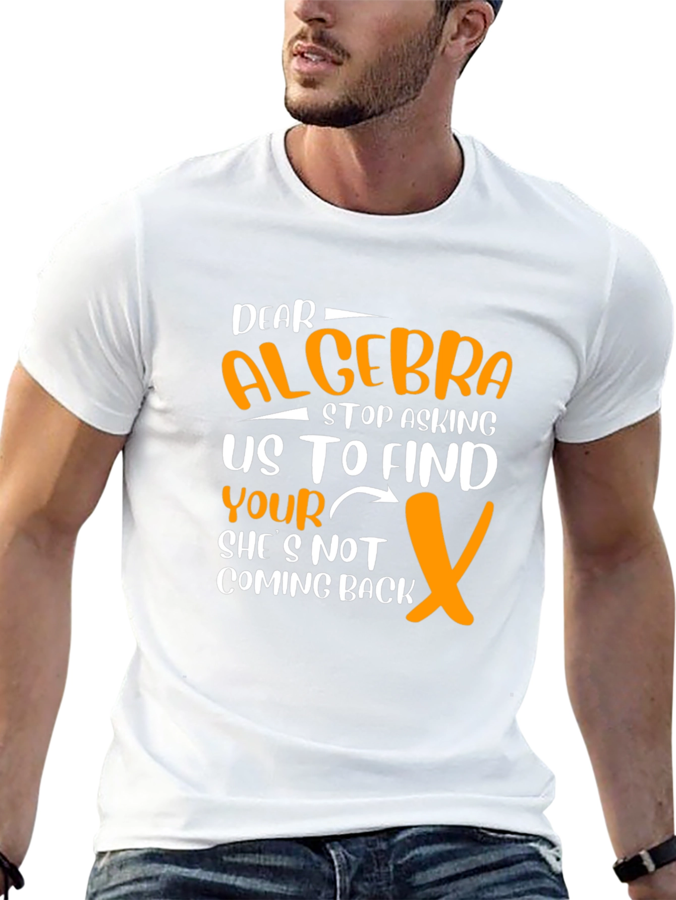 Algebra Humor Graphic T-Shirt