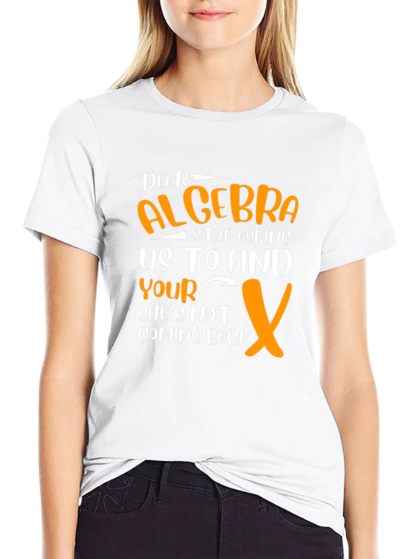 Algebra Humor Graphic T-Shirt