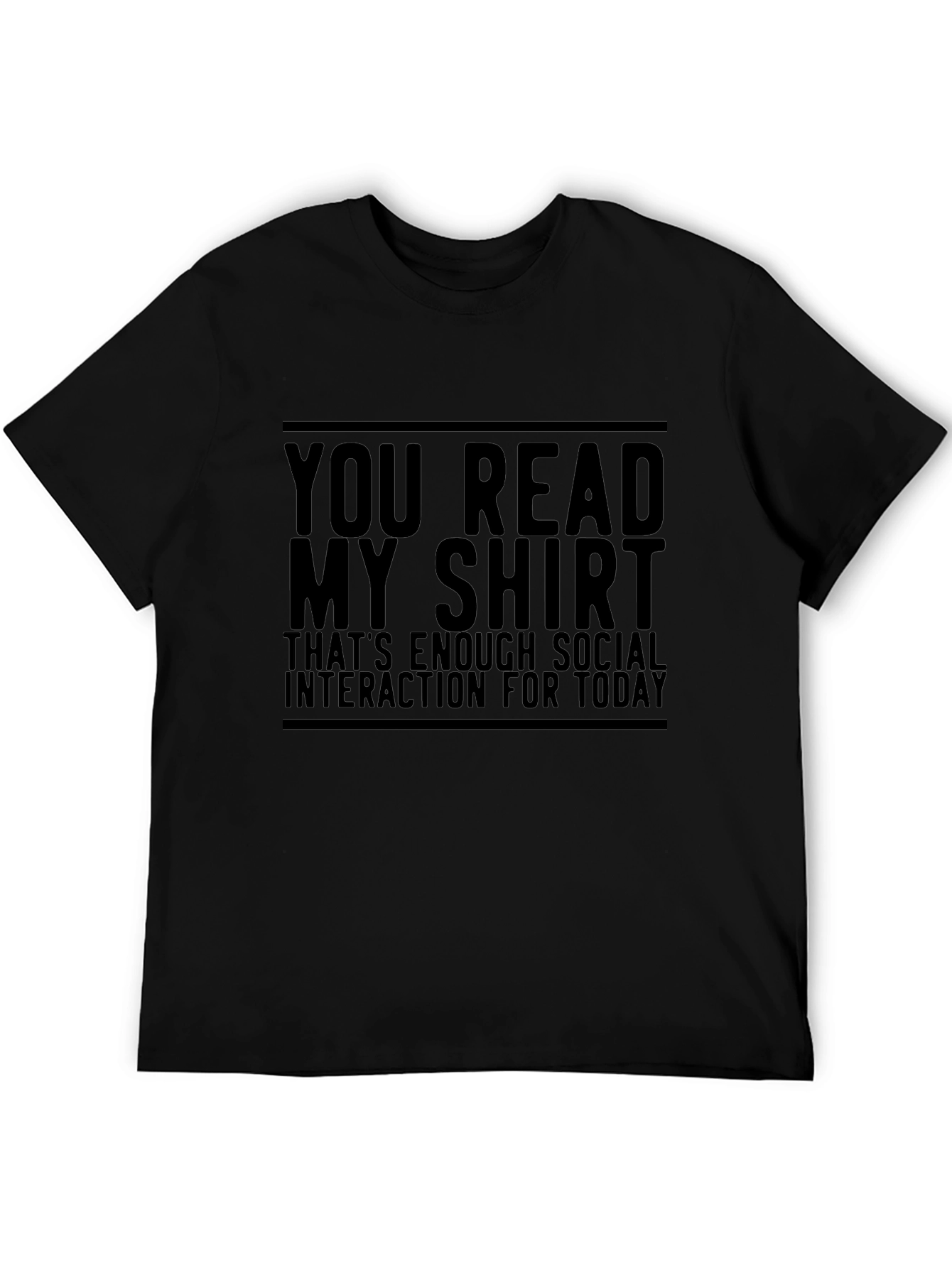 Funny Sarcastic Social Interaction T-Shirt
