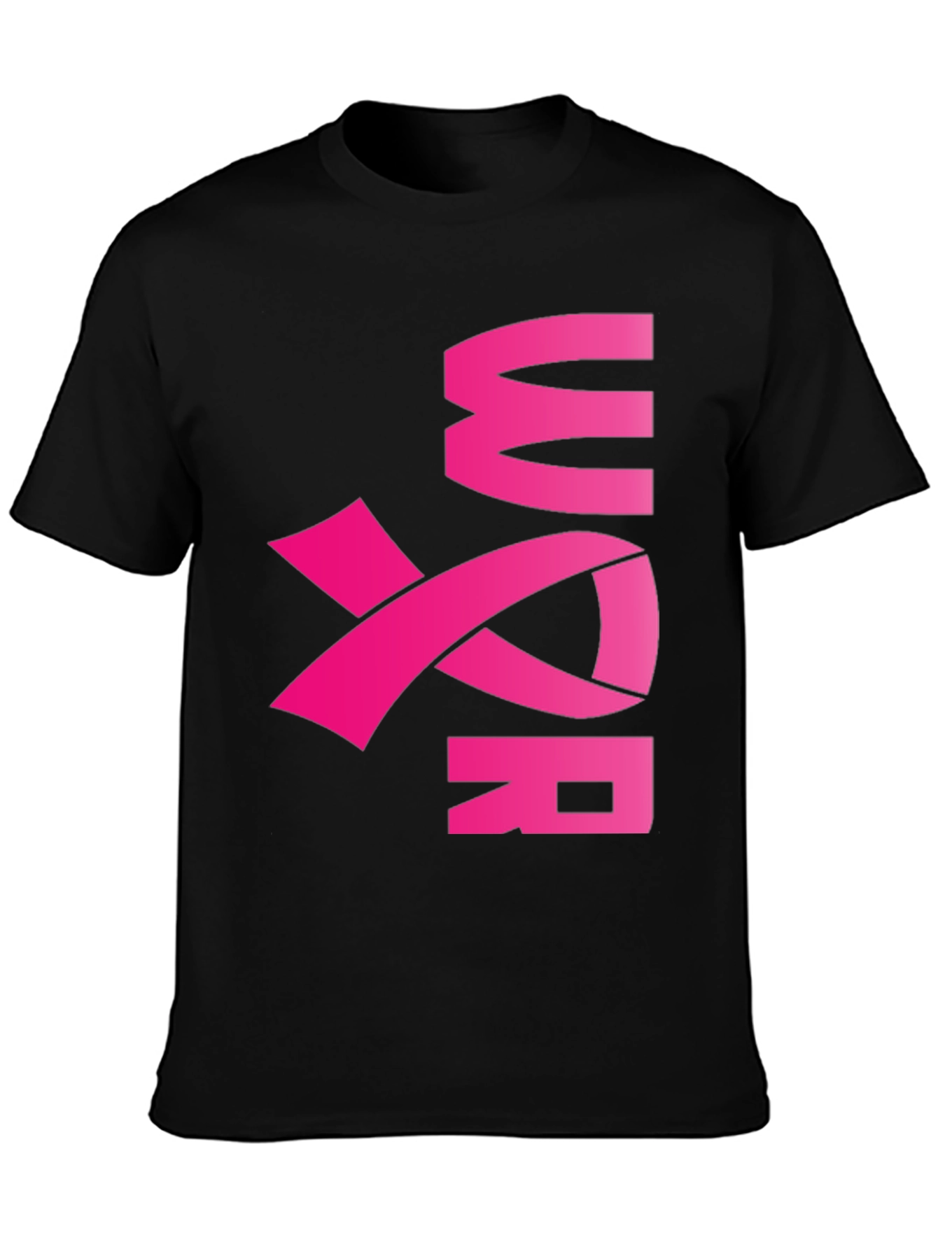 Pink Ribbon Warrior T-Shirt - Breast Cancer Awareness