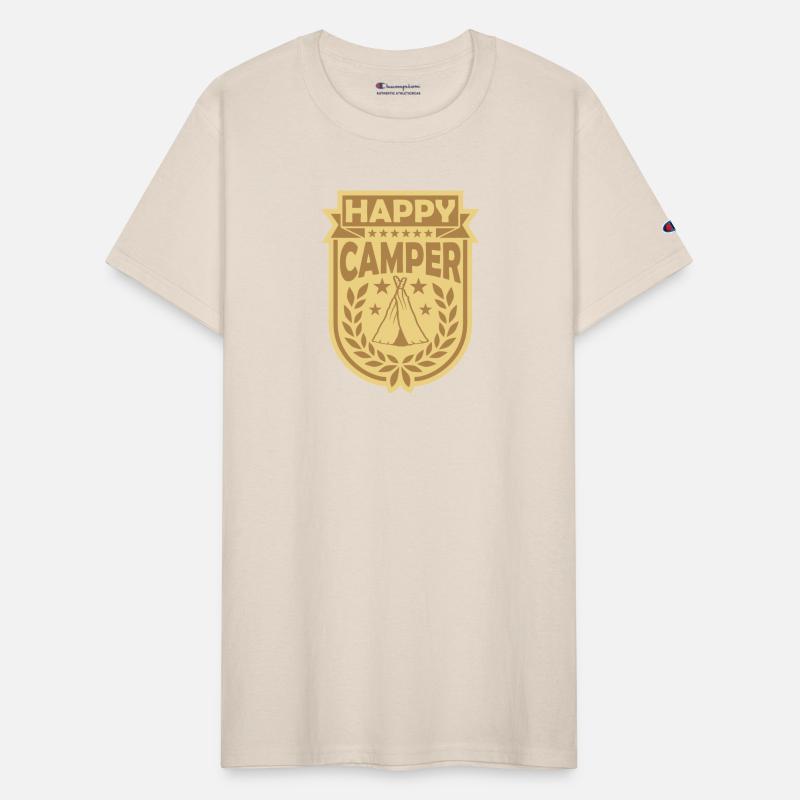 vacation happy camper logo