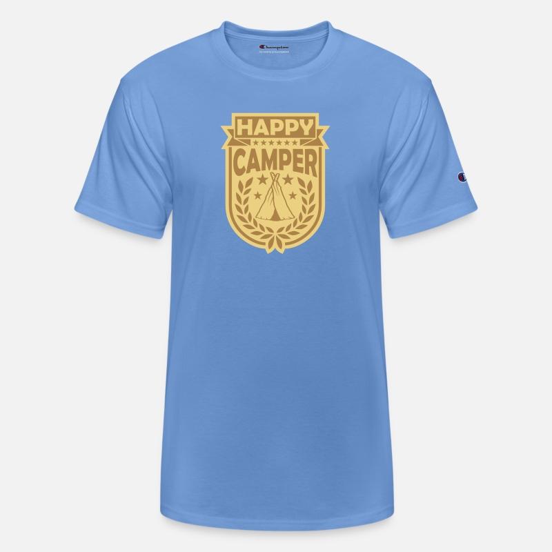 vacation happy camper logo