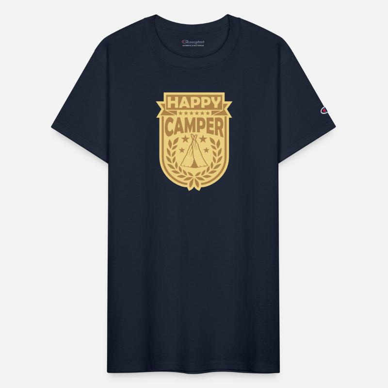 vacation happy camper logo