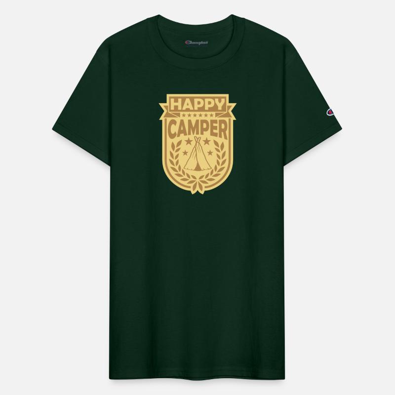 vacation happy camper logo
