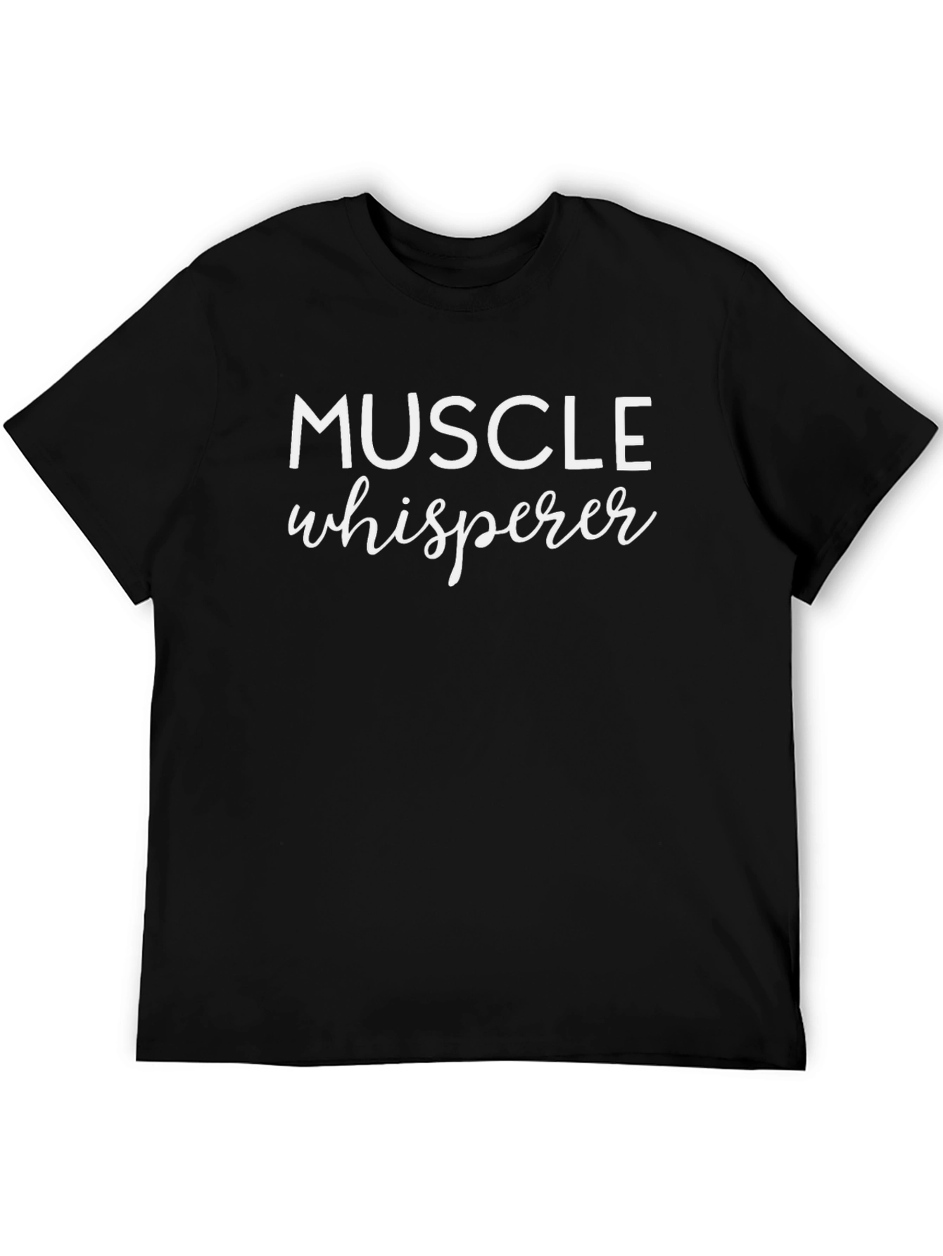 Muscle Whisperer Graphic Tee - Black