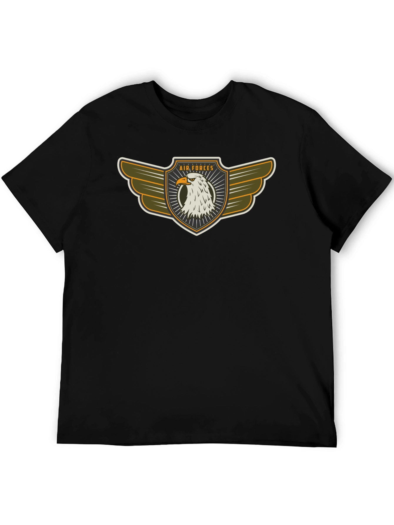 Air Forces Eagle Emblem Black T-Shirt
