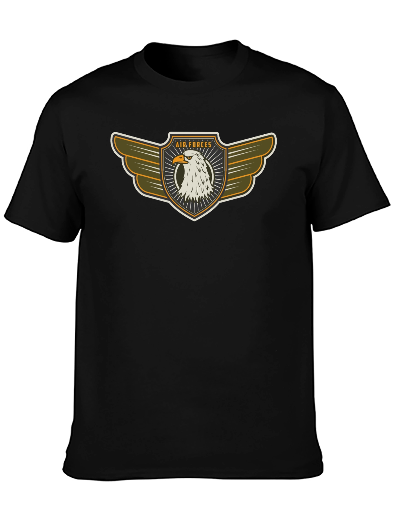 Air Forces Eagle Emblem Black T-Shirt