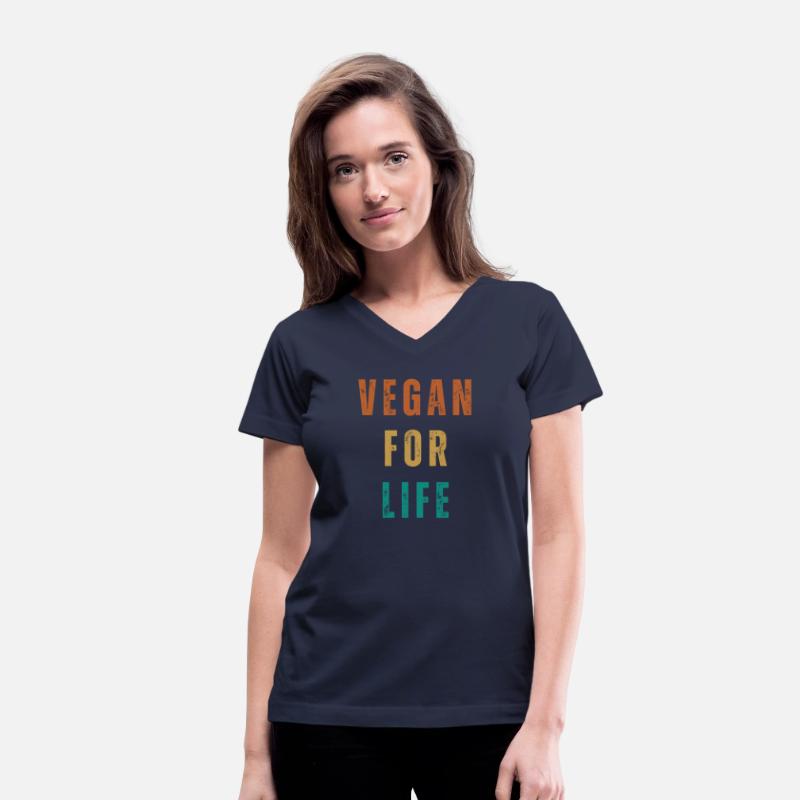 VEGAN FOR LIFE | Vegan Message in Warm Colors
