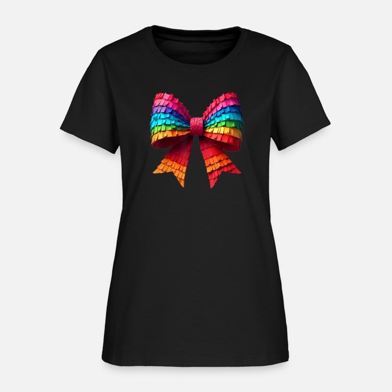 Vibrant Rainbow Paper Ribbon Bow