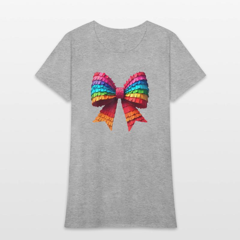 Vibrant Rainbow Paper Ribbon Bow