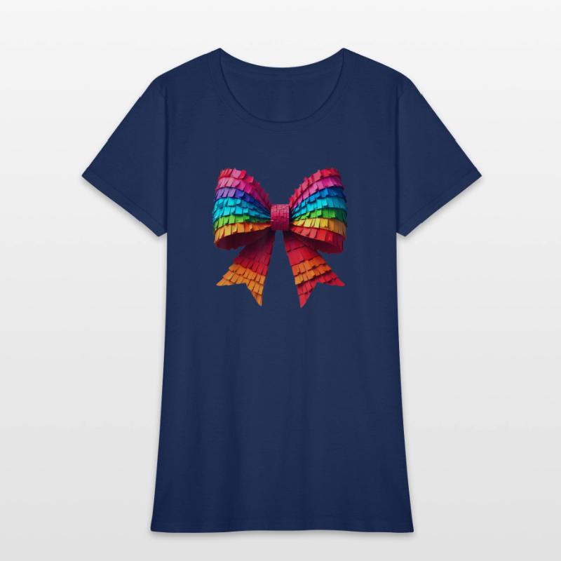 Vibrant Rainbow Paper Ribbon Bow