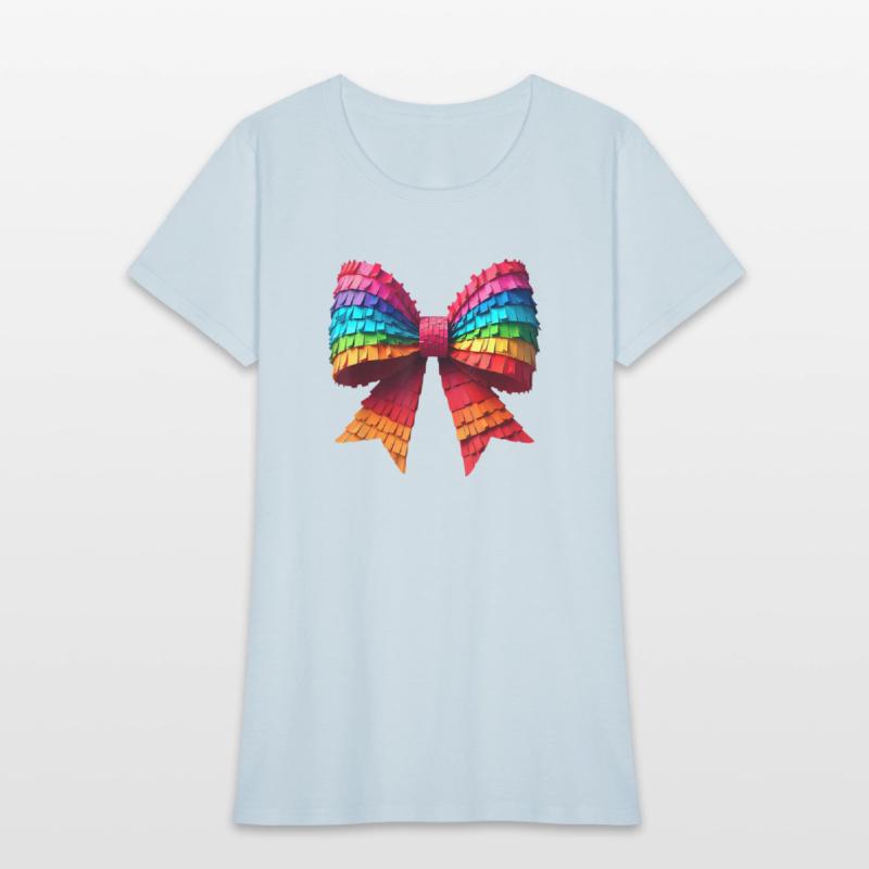 Vibrant Rainbow Paper Ribbon Bow