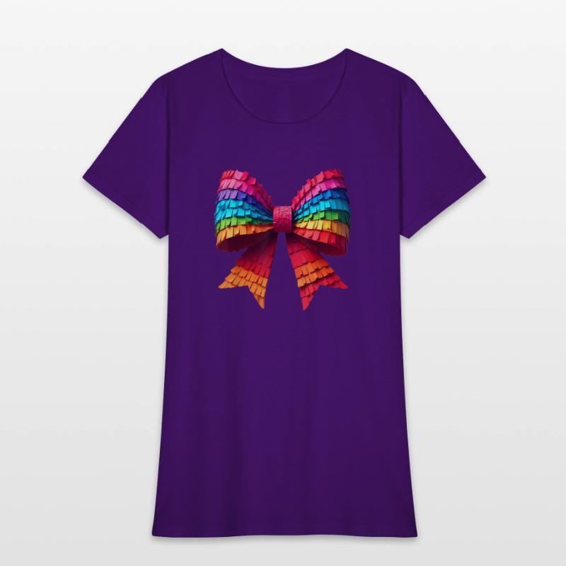 Vibrant Rainbow Paper Ribbon Bow