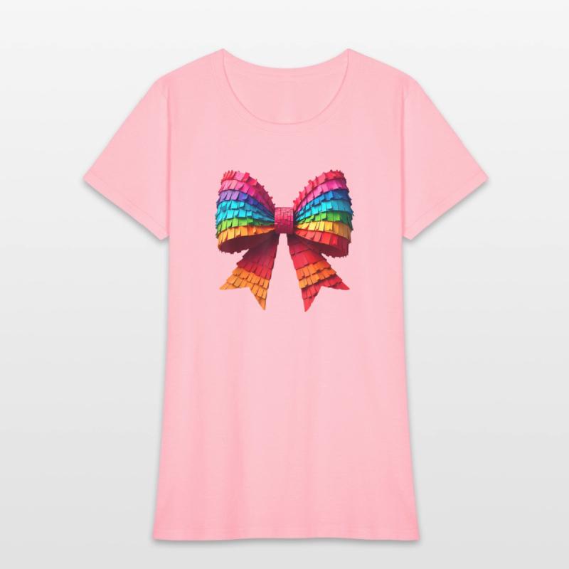 Vibrant Rainbow Paper Ribbon Bow