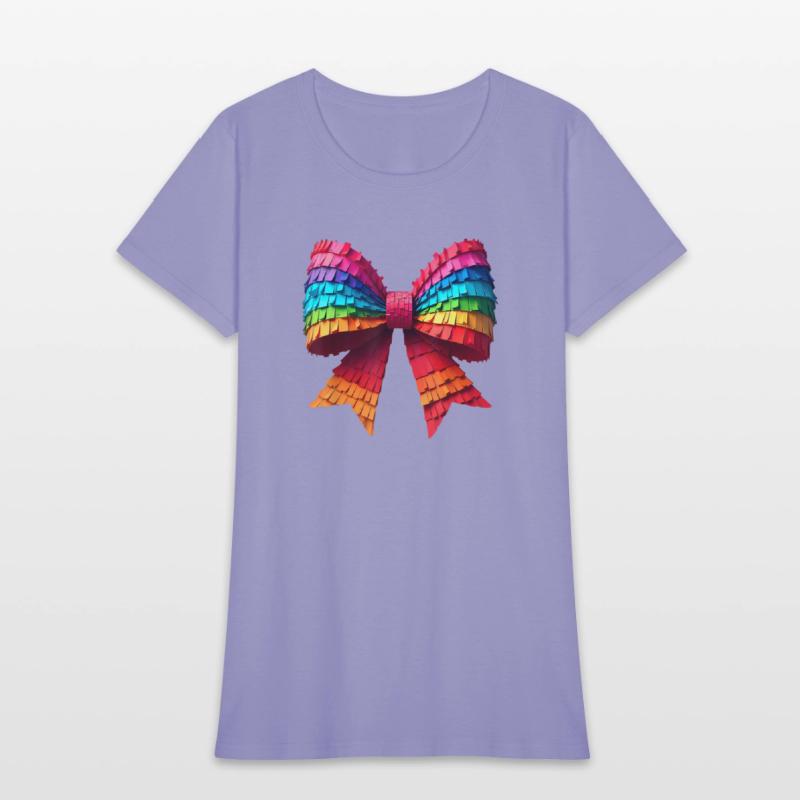 Vibrant Rainbow Paper Ribbon Bow