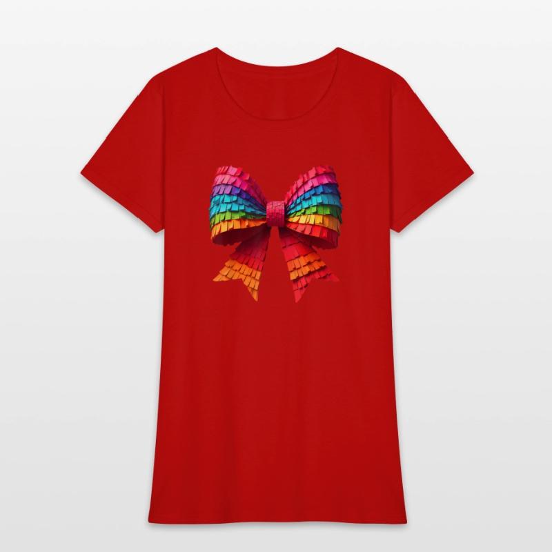 Vibrant Rainbow Paper Ribbon Bow