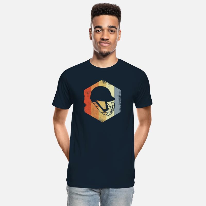 Vintage Cricket Helmet Sketch