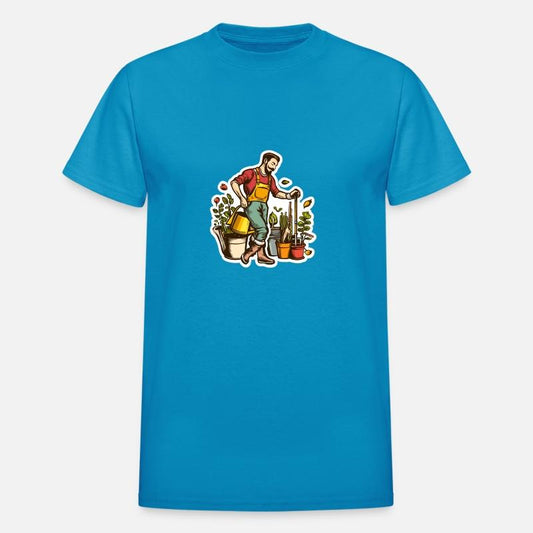 Vintage Gardener Colorful Design