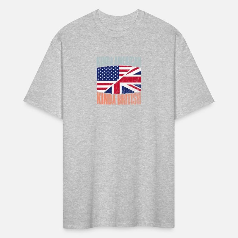 Vintage Half USA Half Britain A Kinda American