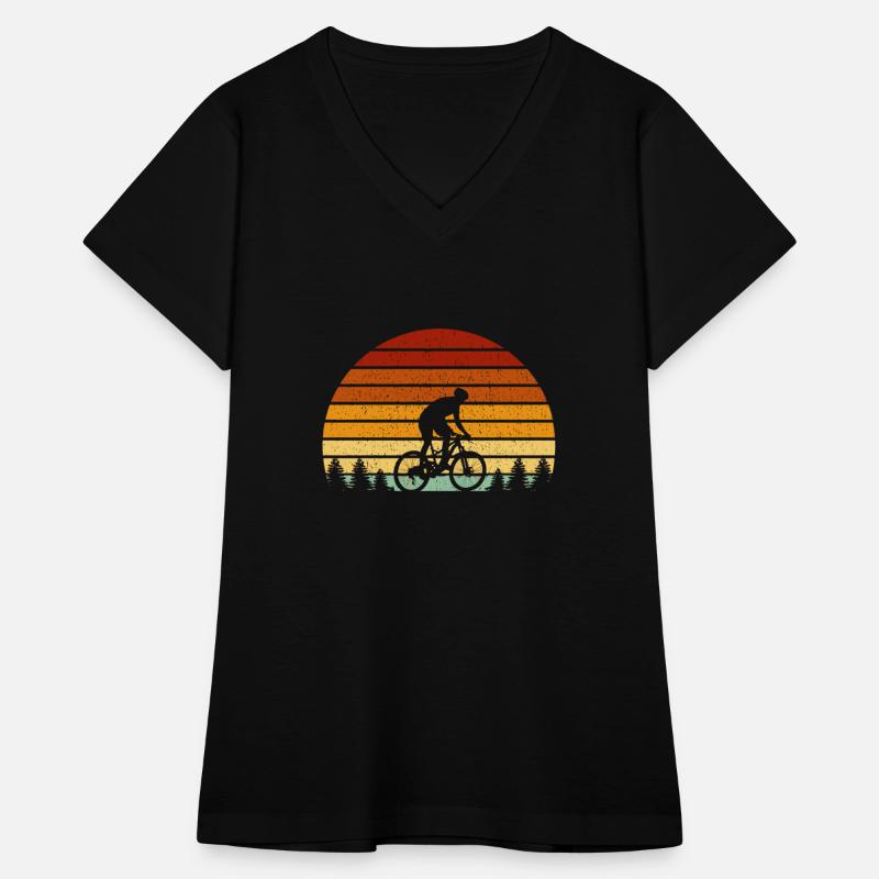 Vintage Sunset Mountain Biking For Mountain Bikers