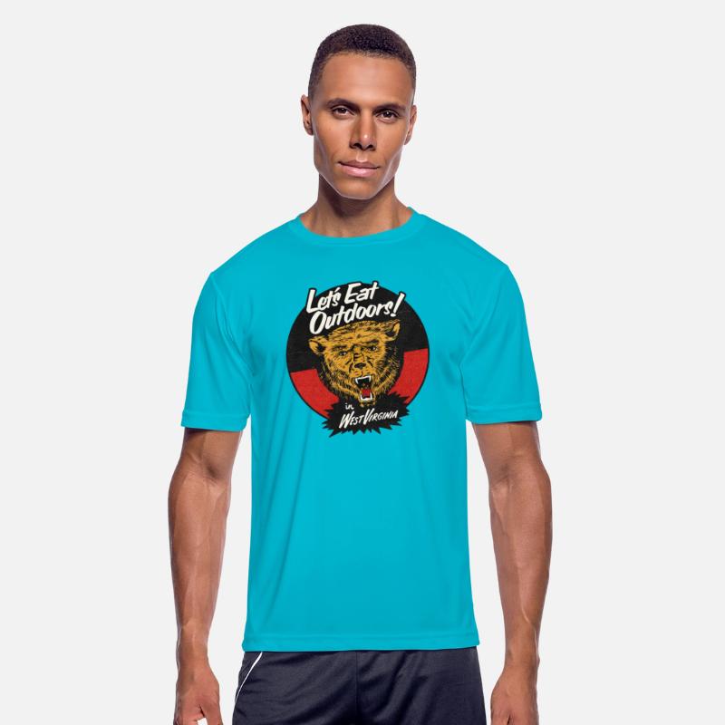 Vintage West Virginia Picnic Bear Tourist