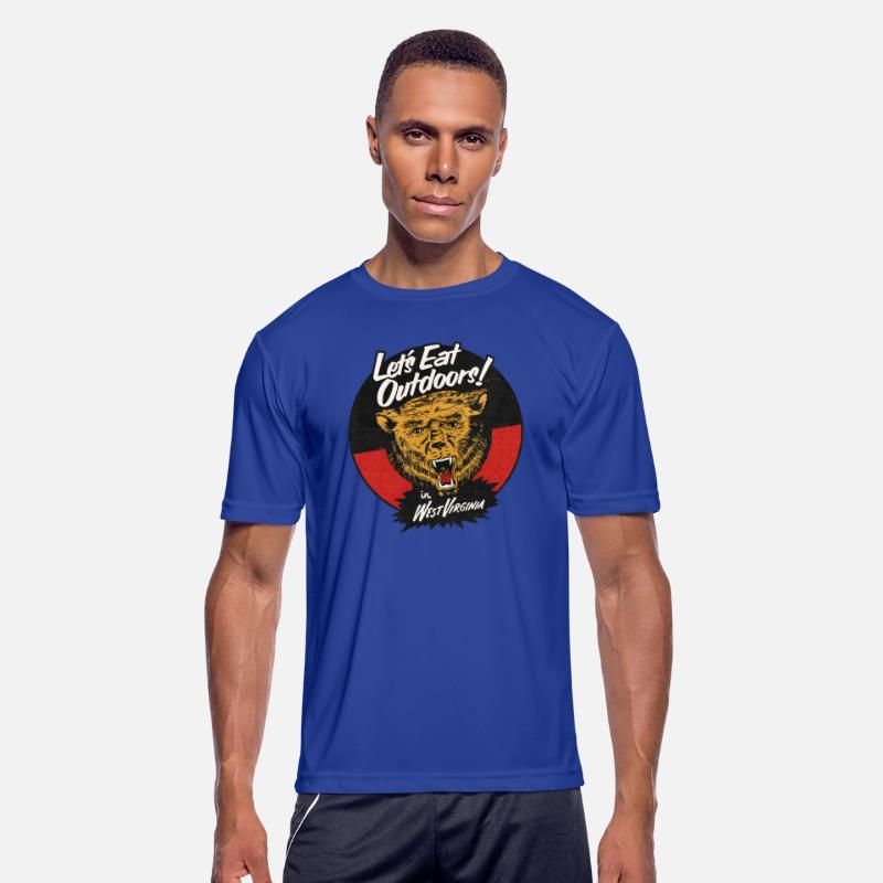 Vintage West Virginia Picnic Bear Tourist